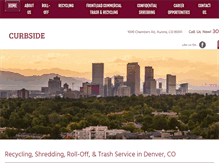 Tablet Screenshot of curbsideco.com